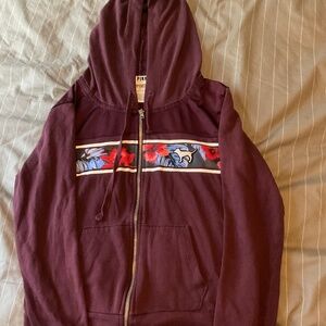 Women’s burgundy sweatshirt by Pink med